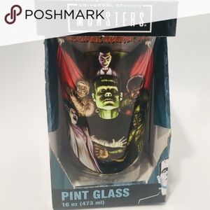 CLASSIC MOVIE MONSTERS pint tumbler